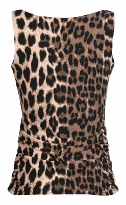 Liberte Top - Alma Turn - Big Lux Leo/Fossil