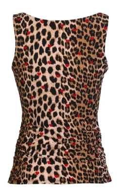 Liberte Top - Alma Turn - Lux Leo/Red Heart