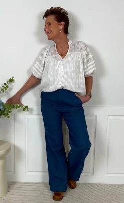 Lollys Laundry Bluse - June - White