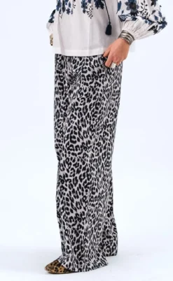 Lollys Laundry Bukser - Liam - Leopard Print