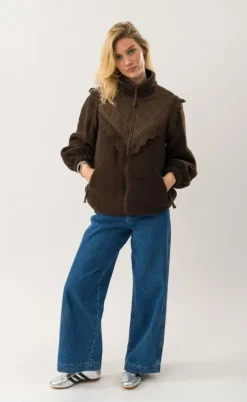 Lollys Laundry Jakke - Fall - Dark Mokka