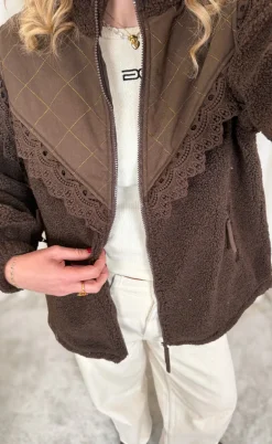 Lollys Laundry Jakke - Fall - Dark Mokka