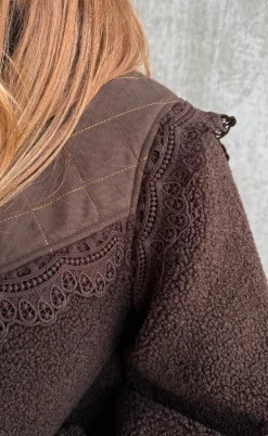 Lollys Laundry Jakke - Fall - Dark Mokka