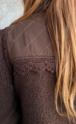 Lollys Laundry Jakke - Fall - Dark Mokka