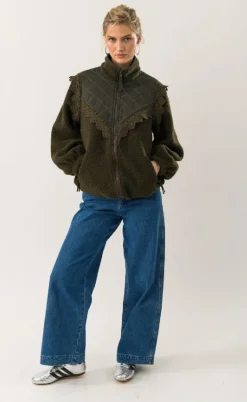 Lollys Laundry Jakke - Fall - Dark Green