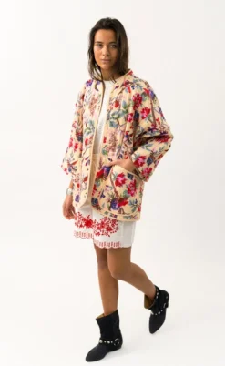 Lollys Laundry Jakke - Lulu - Flower Print