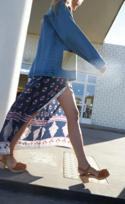 Lollys Laundry Jakke - Mila - Washed Denim