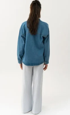 Lollys Laundry Jakke - Mila - Washed Denim