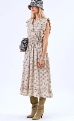 Lollys Laundry Kjole - Idina - Creme