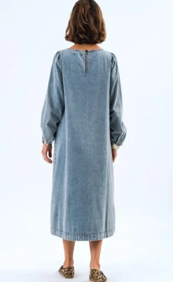 Lollys Laundry Kjole - Lucas - Washed Denim