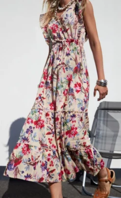 Lollys Laundry Kjole - Samo - Flower Print