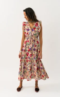 Lollys Laundry Kjole - Samo - Flower Print