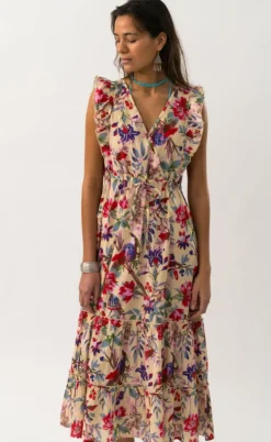 Lollys Laundry Kjole - Samo - Flower Print