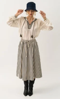 Lollys Laundry Nederdel - Bristol - Stripe