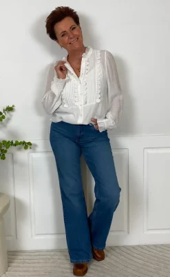 Lollys Laundry Skjorte - Ariel - White