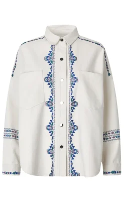 Lollys Laundry Skjorte - Veida - Creme