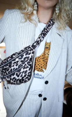 Lollys Laundry Taske - Holly - Leopard Print