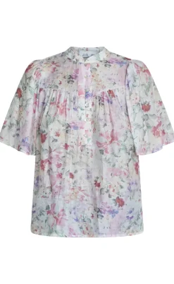 Love & Divine Bluse - Love1123-7 - Pastel Flower