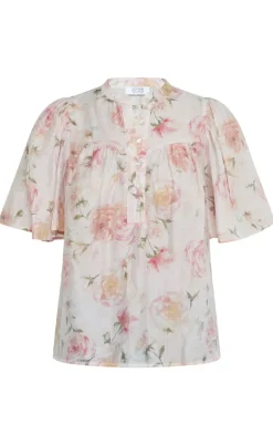 Love & Divine Bluse - Love1123-8 - Coral Flower