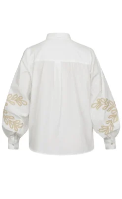 Love & Divine Bluse - Love1142 - White/Sand