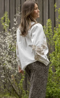 Love & Divine Bluse - Love1142 - White/Sand