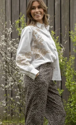 Love & Divine Bluse - Love1142 - White/Sand