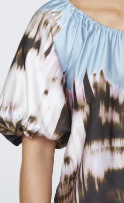 Love & Divine Bluse - Love1159-1 - Border Print