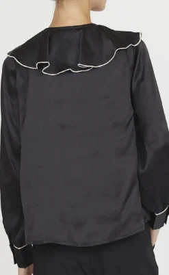 Love & Divine Bluse - Love1241 - Black/Cream