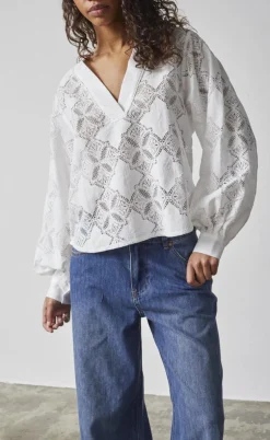 Love & Divine Bluse - Love1307 - Cream Lace