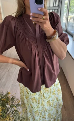 Love & Divine Bluse - Love1310 - Mocha