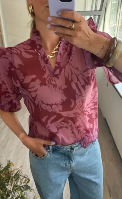 Love & Divine Bluse - Love1342 - Blush Comb