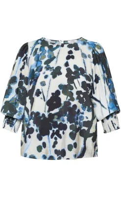 Love & Divine Bluse - Love915-5 - Blue Branch