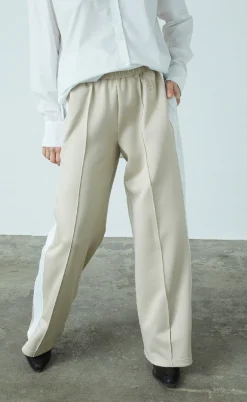 Love & Divine Bukser - Love1284 - Sand/White