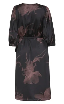 Love & Divine Kjole - Love913-9 - Black/Bordeaux