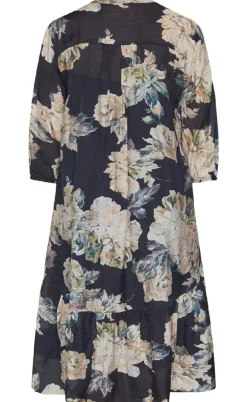 Love & Divine Kjole - Love958-9 - Black Flower