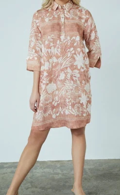 Love & Divine Kjole - Love441-38 - Flower Powder