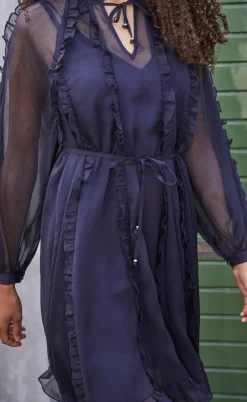 Love & Divine Kjole - Love1359 - Navy