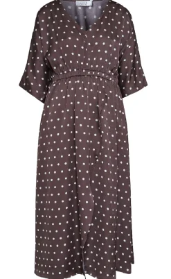 Love & Divine Kjole - Love1386 - Brown/Dot