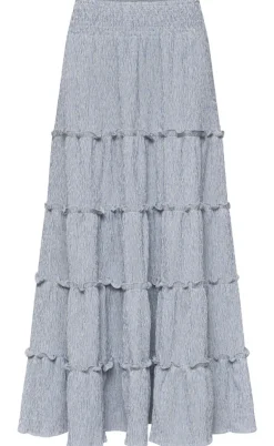 Love & Divine Nederdel - Love1326 - Blue/White Stripe