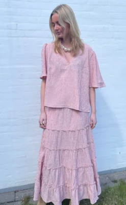 Love & Divine Nederdel - Love1326 - Red/White Stripe