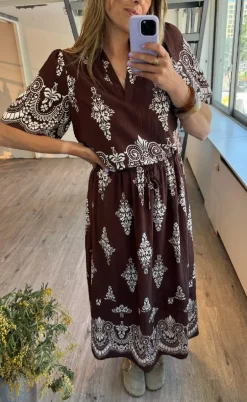 Love & Divine Nederdel - Love1369 - Brown/Paisley