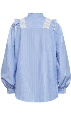 Love & Divine Skjorte - Love1295 - Blue/White