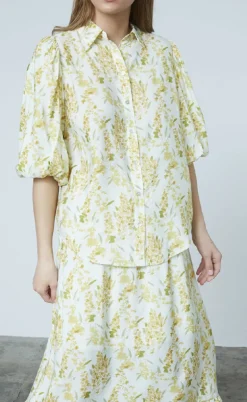 Love & Divine Skjorte - Love436-16 - Flower