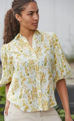 Love & Divine Skjorte - Love436-16 - Flower