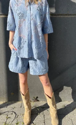 Love & Divine Skjorte - Love971-8 - D. Blue