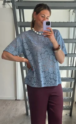 Love & Divine Top - Love1337 - Denim Blue