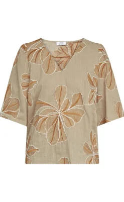 Love & Divine Top - Love1339 - Sand Flower