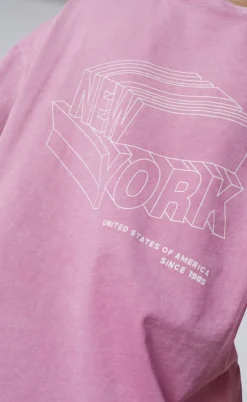 Love & Divine T-shirt - Love1303-1 - Pink Wash