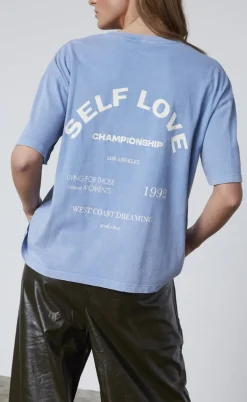 Love & Divine T-shirt - Love1303-2 - Blue Wash