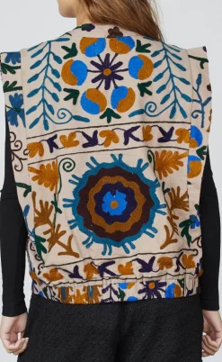 Love & Divine Vest - Love1252  -  Sand Multi